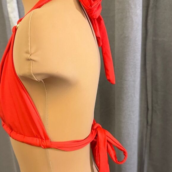 Monday Swimwear Red Halter Bikini Set - Picture 9 of 15